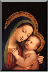 Our Lady of Good Counsel Wall Plaque